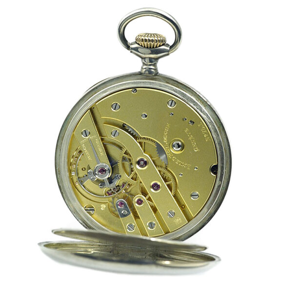 Swiss silver graduate’s lever chronometer watch Circa 1900 Swiss silver graduate’s lever chronometer watch Circa 1900