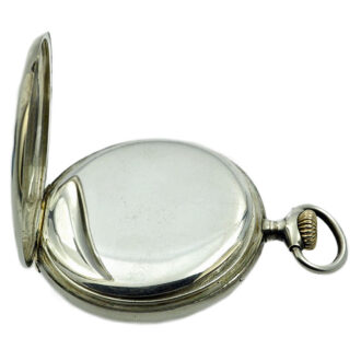 Swiss silver graduate’s lever chronometer watch Circa 1900