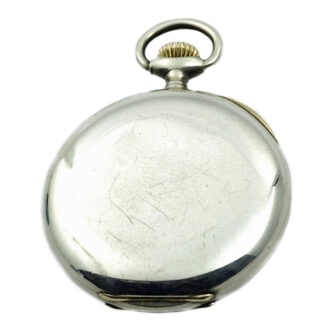 Swiss silver graduate’s lever chronometer watch Circa 1900