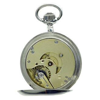 Swiss five-minute repeating silver pocket watch Circa 1890