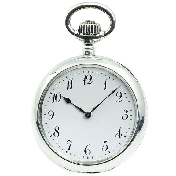 Swiss five minute repeating silver pocket watch Circa 1890