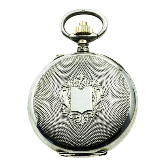 Swiss pocket watch with rare second zero reset device Circa 1902 Swiss pocket watch with rare second zero reset device Circa 1902