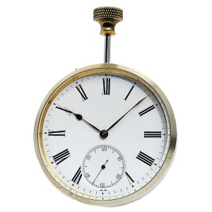 Swiss graduate’s piece with spring detent escapement Circa 1925