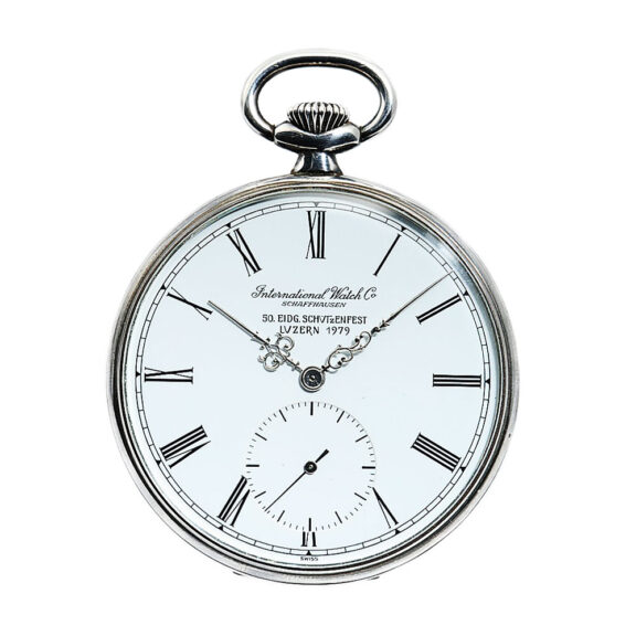 Swiss rare silver pocket watch for shooting contests Circa 1979 Swiss rare silver pocket watch for shooting contests Circa 1979
