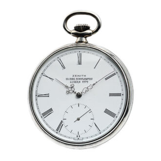 Swiss rare silver pocket watch Schützenfest Luzern Circa 1979