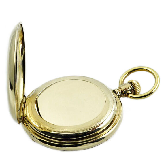 Rare Swiss gold IWC pocket watch in quality R Circa 1886 Rare Swiss gold IWC pocket watch in quality R Circa 1886
