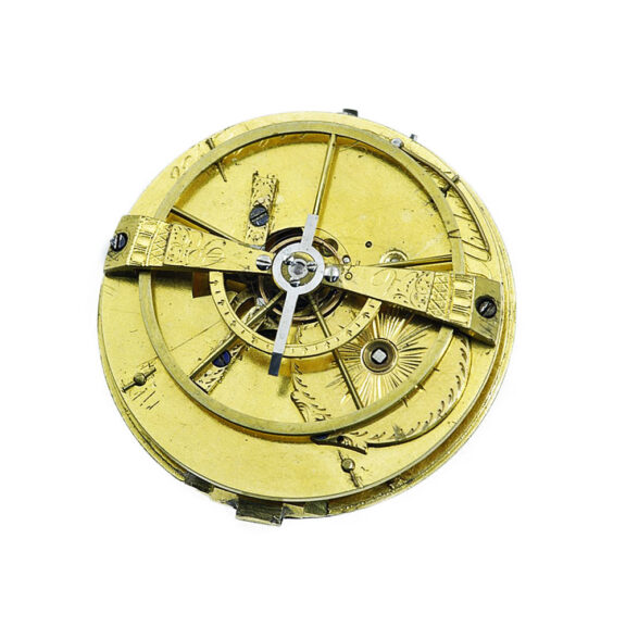 Swiss watch with Pouzait type lever escapement Circa 1841 Swiss watch with Pouzait type lever escapement Circa 1841