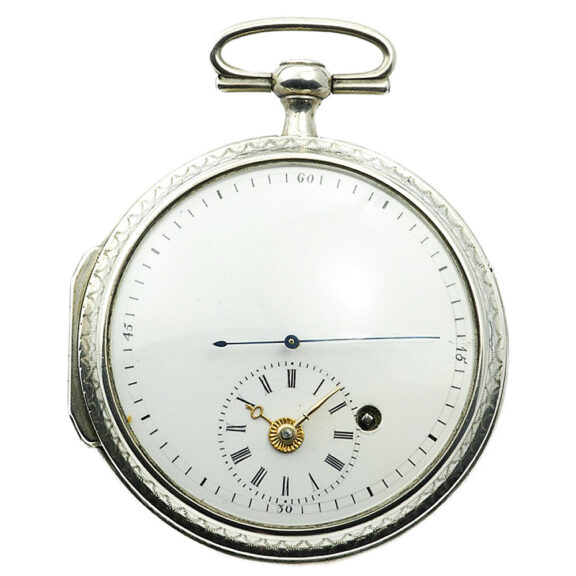 Swiss watch with frictional-rest verge escapement Circa 1800 Swiss watch with frictional-rest verge escapement Circa 1800