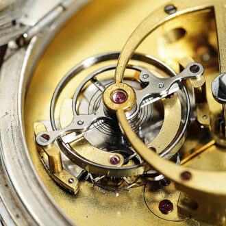Swiss pocket watch with one-minute tourbillon Circa 1850