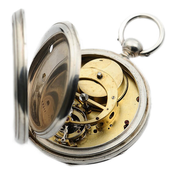 Swiss pocket watch with one-minute tourbillon Circa 1850 Swiss pocket watch with one-minute tourbillon Circa 1850