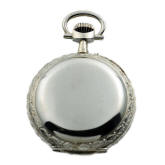 Rare French silver pocket watch with decimal time Circa 1890