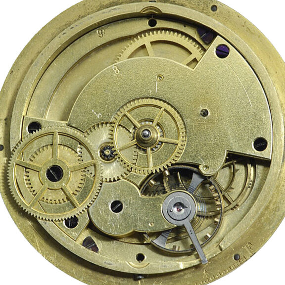 Swiss pocket watch with a remarkable duplex escapement Circa 1850 Swiss pocket watch with a remarkable duplex escapement Circa 1850