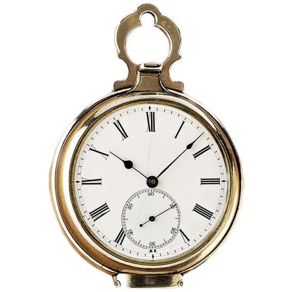 Swiss pocket watch with a remarkable duplex escapement Circa 1850