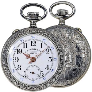 Swiss pocket watch made for the world exhibition Circa 1906