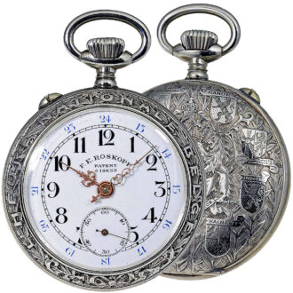 Swiss pocket watch made for the world exhibition Circa 1906