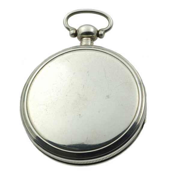 Swiss silver pocket watch with pin wheel escapement Circa 1820 Swiss silver pocket watch with pin wheel escapement Circa 1820