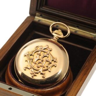 French open faced astronomical pocket watch Circa 1890