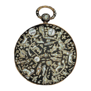 Swiss gold watch with Egyptian zodiac symbols Circa 1826-1831