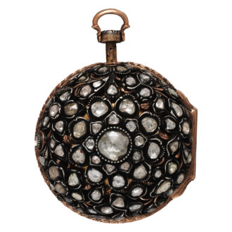 English gold diamond-set watch for the Ottoman market Circa 1750