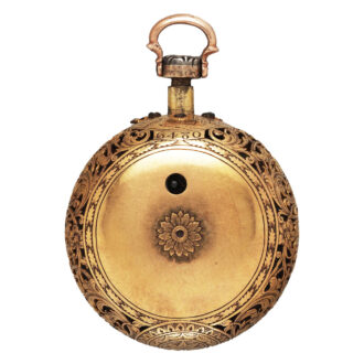 English gold diamond-set watch for the Ottoman market Circa 1750