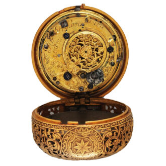 English gold diamond-set watch for the Ottoman market Circa 1750