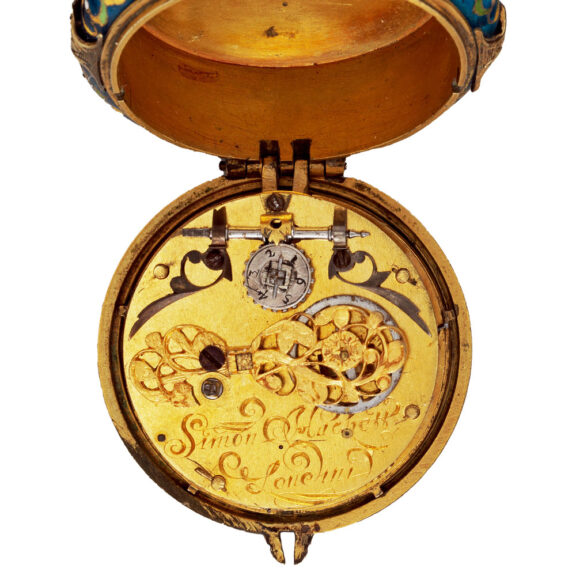 English single-handed pre-balance spring verge watch Circa 1632-40 English single-handed pre-balance spring verge watch Circa 1632-40