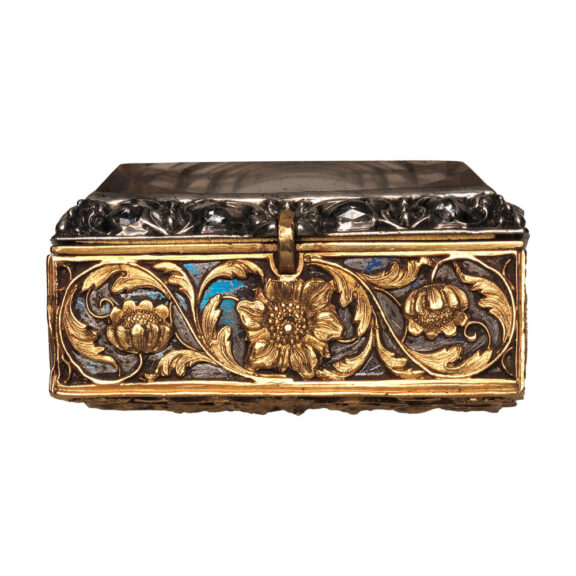 Rare French square one-handed verge pocket watch Circa 1670-75 Rare French square one-handed verge pocket watch Circa 1670-75