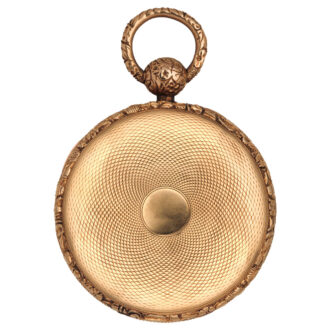 English gold full hunter pocket watch Circa 1820-1821