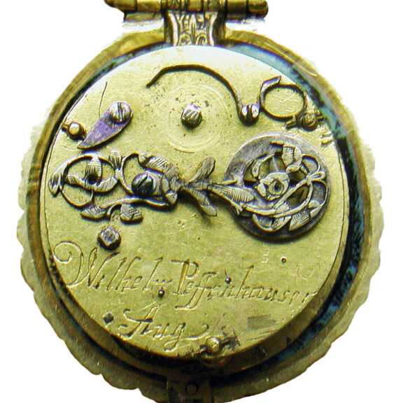 Unusual German agate-cameo verge pocket watch Circa 1650 Unusual German agate-cameo verge pocket watch Circa 1650