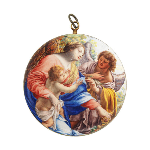 Fine, early French gold and enamel verge watch Circa 1645-50