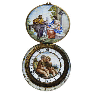 Fine, early French gold and enamel verge watch Circa 1645-50