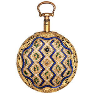English gold enamel watch for the Ottoman market Circa 1770