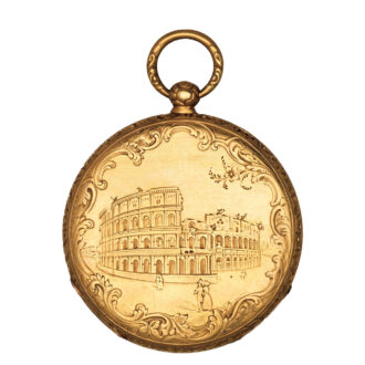 Very fine Swiss 18K gold pocket watch Circa 1840-50