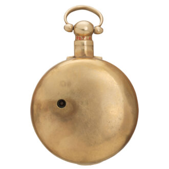 English 18K gold pocket watch from the early 19th century