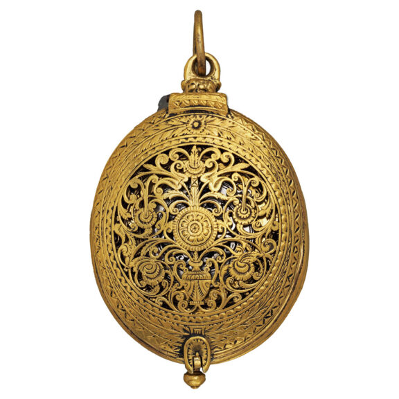 Early English verge pendant watch with alarm Circa 1640-1650 Early English verge pendant watch with alarm Circa 1640-1650