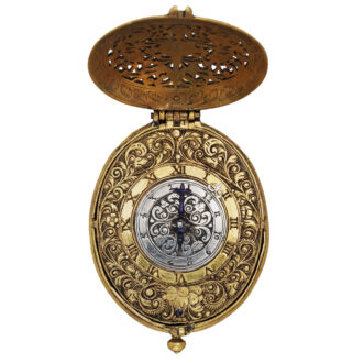Early English verge pendant watch with alarm Circa 1640-1650