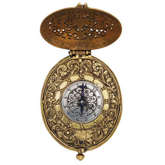 Early English verge pendant watch with alarm Circa 1640-1650