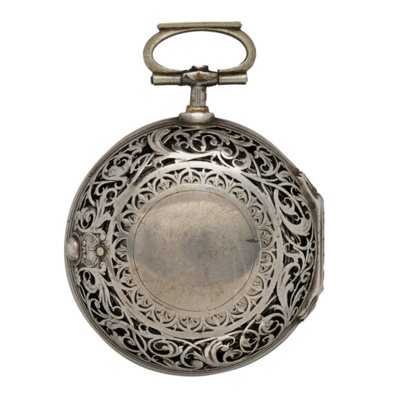 English silver pair-cased pocket watch Circa 1770-1790 English silver pair-cased pocket watch Circa 1770-1790