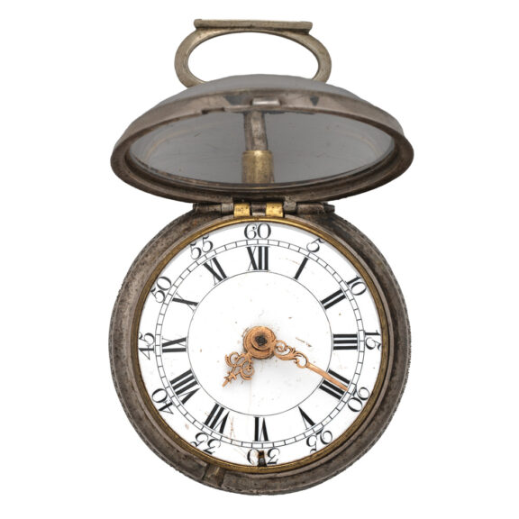 English silver pair-cased pocket watch Circa 1770-1790 English silver pair-cased pocket watch Circa 1770-1790