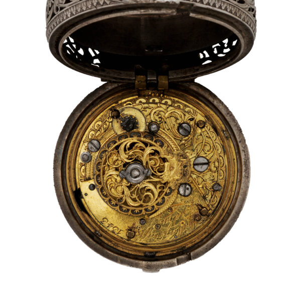 English silver pair-cased pocket watch Circa 1770-1790 English silver pair-cased pocket watch Circa 1770-1790