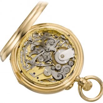 Important English ultra complicated double dialled watch Circa 1904