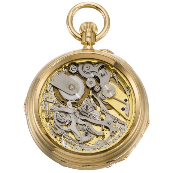 Important English ultra complicated double dialled watch Circa 1904 Important English ultra complicated double dialled watch Circa 1904