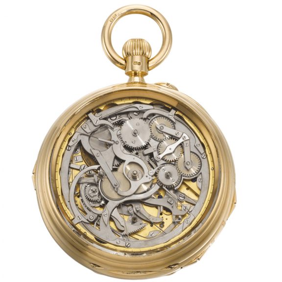 Important English ultra complicated double dialled watch Circa 1904 Important English ultra complicated double dialled watch Circa 1904