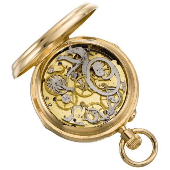 Important English ultra complicated double dialled watch Circa 1904 Important English ultra complicated double dialled watch Circa 1904