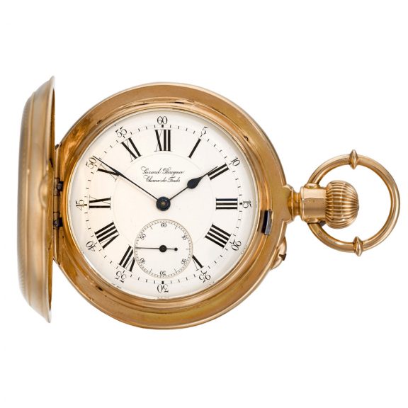 Swiss double dialled calendar watch with moon phases Circa 1890 Swiss double dialled calendar watch with moon phases Circa 1890