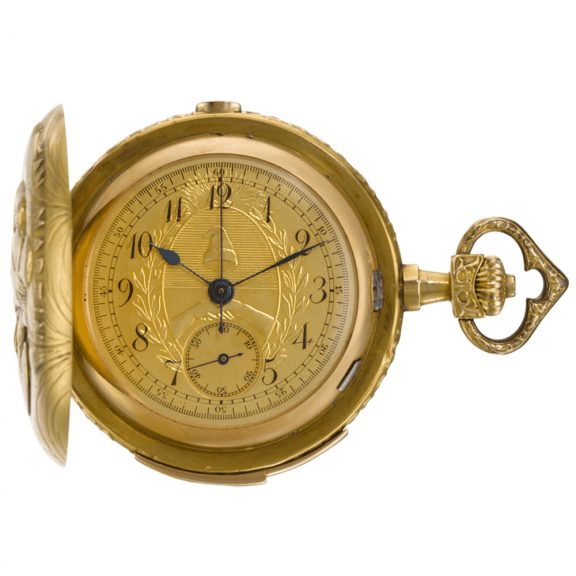Swiss repeating commemoration chronograph Circa 1910 Swiss repeating commemoration chronograph Circa 1910