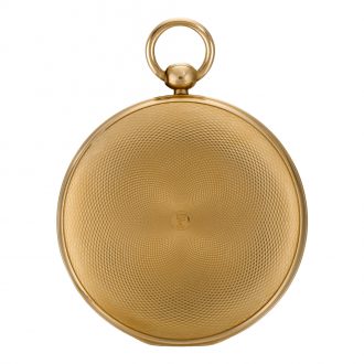Unusual French Montre Simple cylinder watch with date Circa 1818