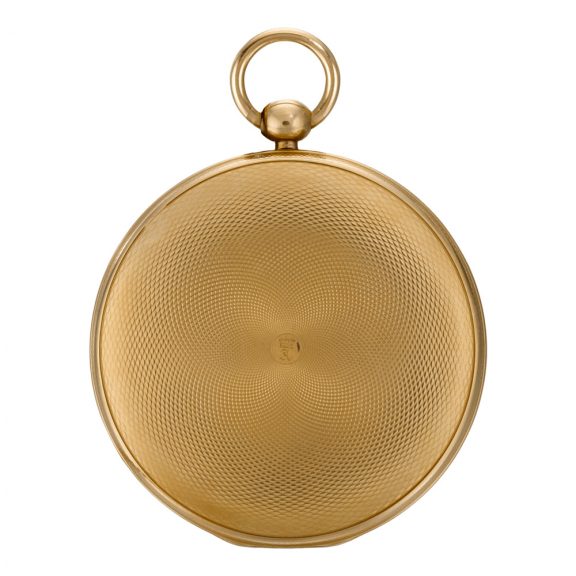 Unusual French Montre Simple cylinder watch with date Circa 1818 Unusual French Montre Simple cylinder watch with date Circa 1818