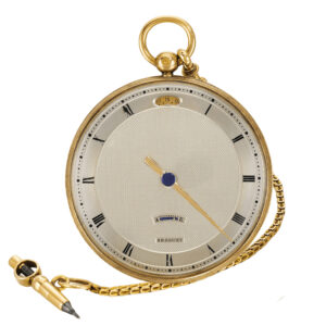 French single handed Souscription watch with date Circa 1827