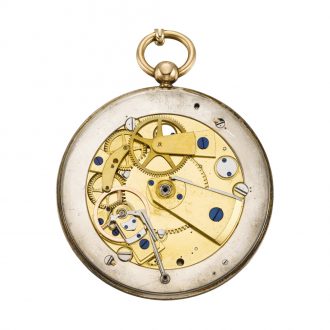 French single handed Souscription watch with date Circa 1827 French single handed Souscription watch with date Circa 1827